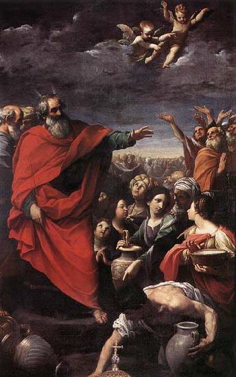 RENI, Guido The Gathering of the Manna oil painting image